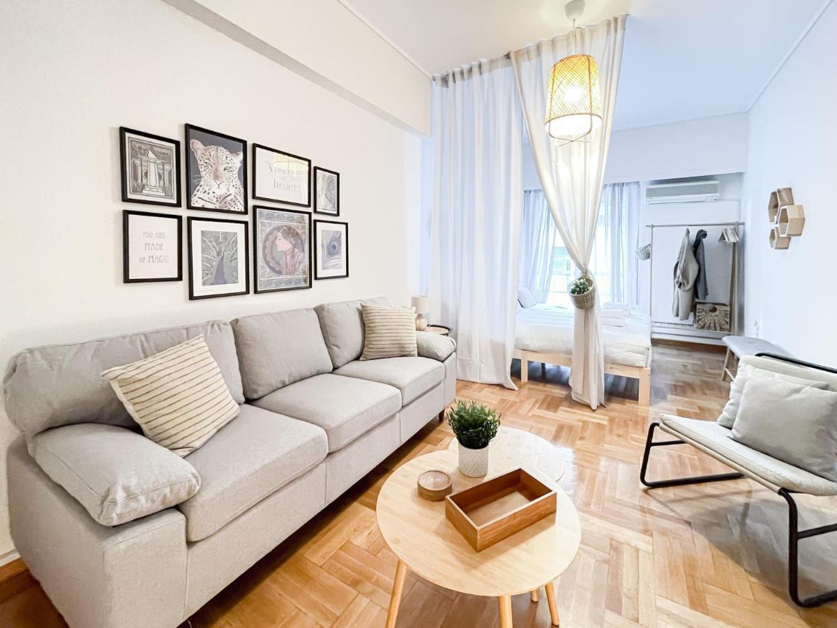 Boho Chic 2Br Apartment In The Center Of Афины Экстерьер фото
